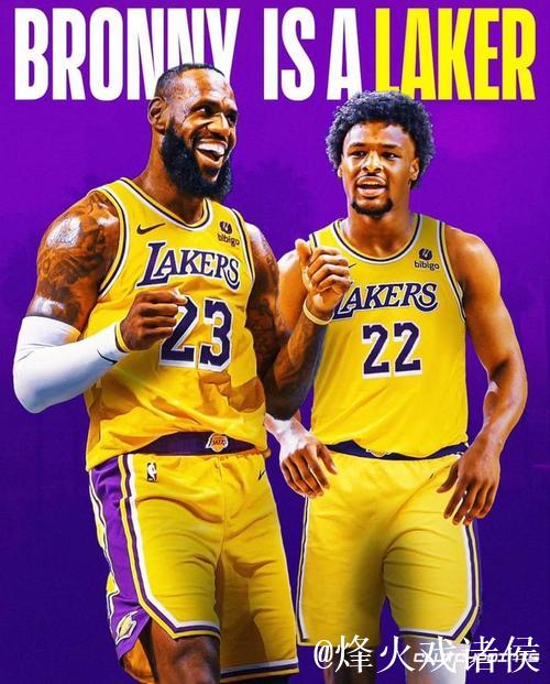 父子同台！詹姆斯与布朗尼联手书写历史新篇